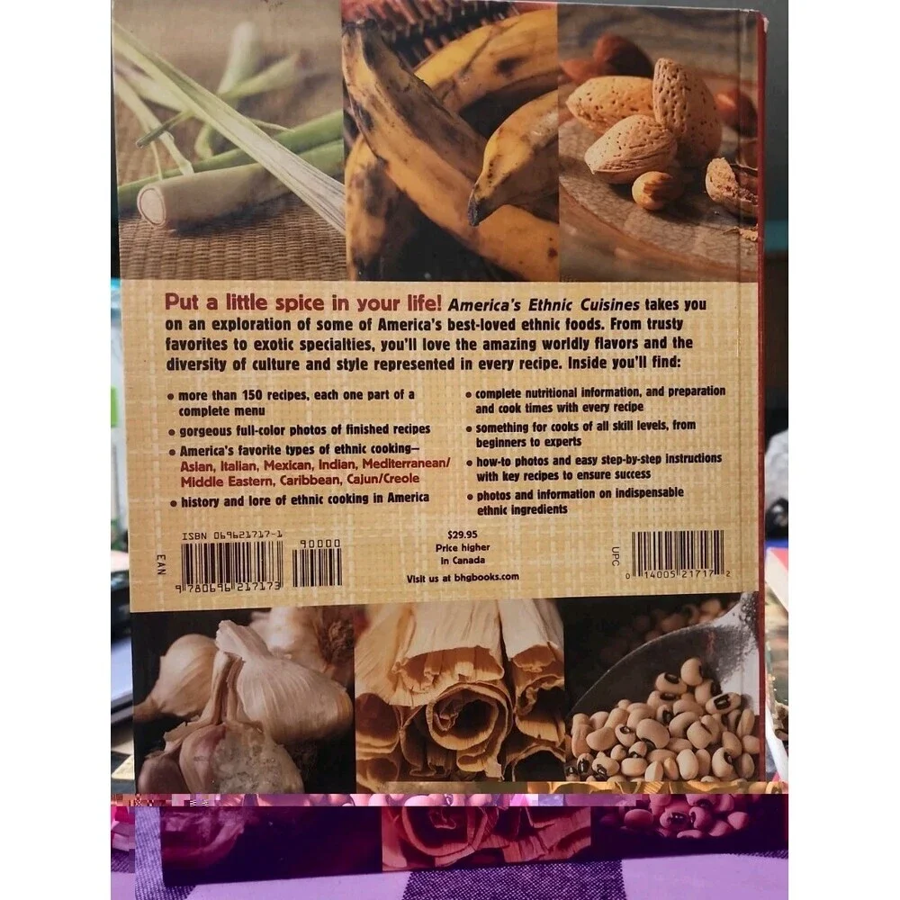 America's Ethnic Cuisines : 150 Best-Loved Recipes Plus 40 Menus by Better Homes